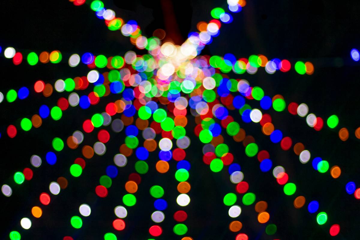 special occasion event how to put layered lighting setup for backyard wedding